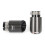 Bimirth 4" Akrapovic Gloss Carbon Fibre Exhaust Tips X2 Universal Tailpipe 1