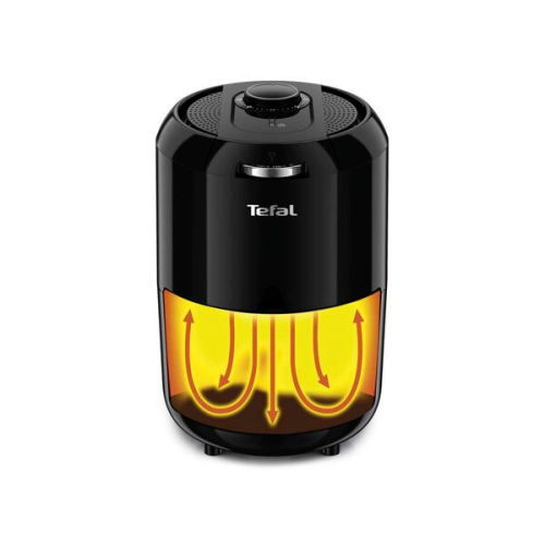 Tefal Tefal EY101827 Air Fryer Easy Fry Compact Health Fryer 0.6Kg 2 Portions Black 1