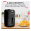 Tefal Tefal EY101827 Air Fryer Easy Fry Compact Health Fryer 0.6Kg 2 Portions Black 5