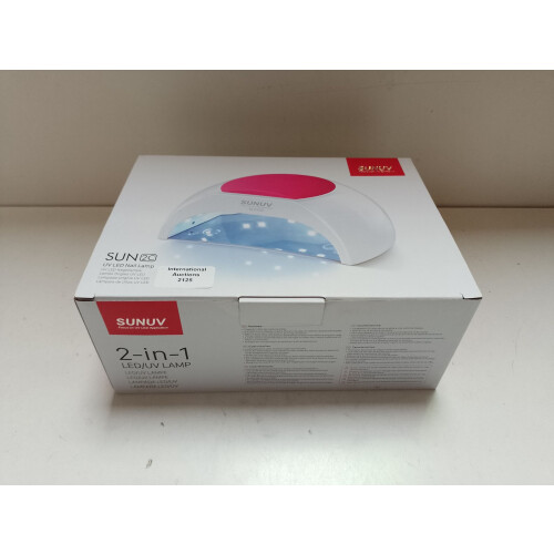 SUNUV UV Nail Lamp, 48W Professional UV Light for Gel Nails with Timer and Sensor 1