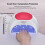 SUNUV UV Nail Lamp, 48W Professional UV Light for Gel Nails with Timer and Sensor 5