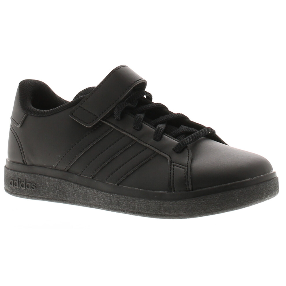 (Black, 6.5 (Children's)) Adidas Performance Grand Court 2.0 Boys' Trainers UK Size