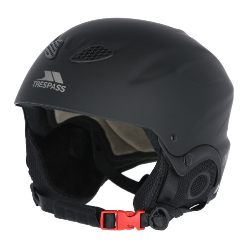 Trespass (L, Black) Trespass Skyhigh Adults Ski Helmet