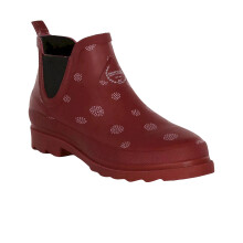 (5 UK, Cabernet) Regatta Womens/Ladies Harper Cosy Dotted Ankle Wellington Boots