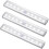 3 Pack Upgraded  Rechargeable 10 Led Magnetic Motion Sensor Light 1