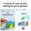48 Pcs Tetra Tower Balance Stacking Blocks Game,100% New 4