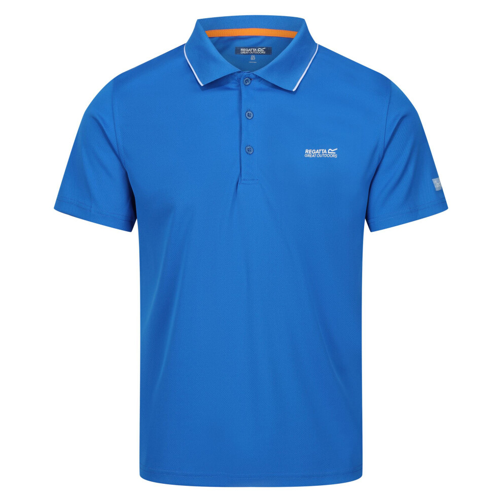 (S, Oxford Blue) Regatta Mens Maverick V Active Polo Shirt