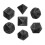 D20 Dice Table Game Dice Acrylic Multi- Sided Dice Gemstone Dice Loaded Dice 3