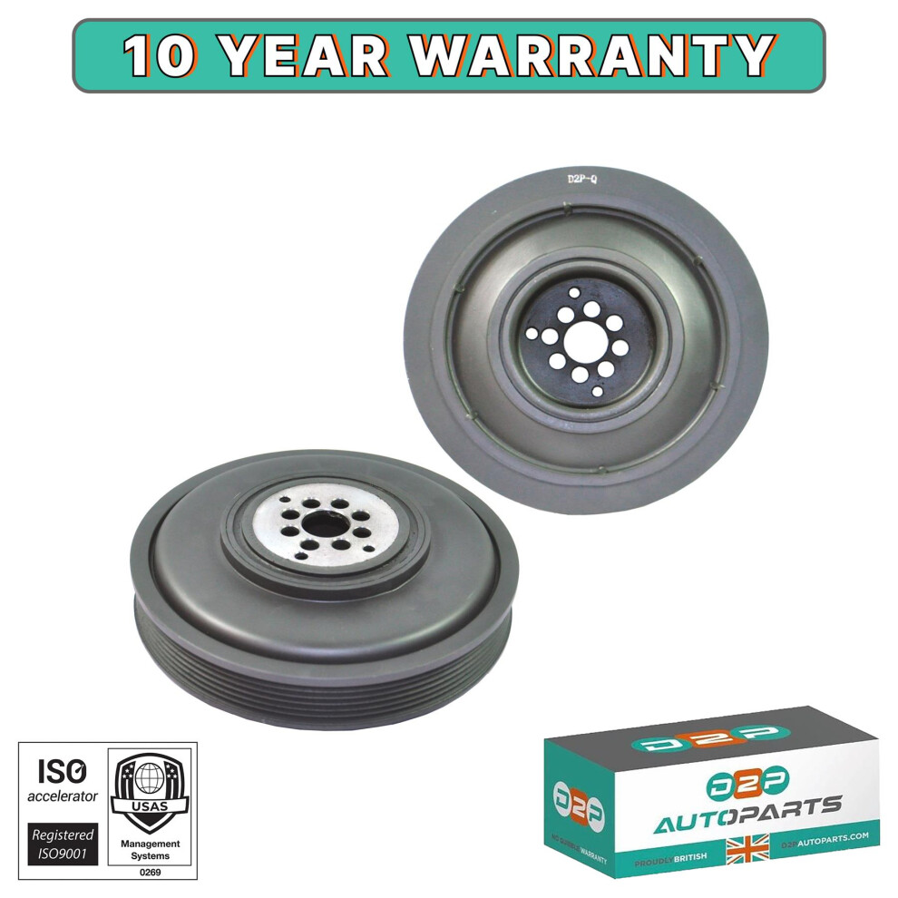 Engine Crank Shaft Pulley Damper For Audi A4 (B7) A6 (C6, C7) Q5 Q7 2.7 3.0 Tdi 5056167428237