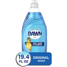 Dawn Ultra Dishwashing Liquid Dish Soap Original Scent 19.4 oz 573ml