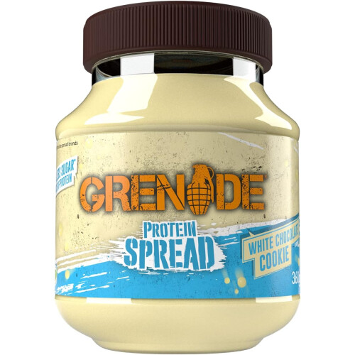 Grenade Grenade White Chocolate Cookie Protein Spread, 1 x 360 g Jar