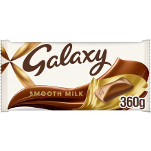 Galaxy Smooth Milk Chocolate Bar Sharing 360 g (Packaging May Vary)