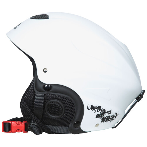 Trespass (M, White) Trespass Skyhigh Adults Ski Helmet 1