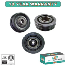 FOR BMW E87 E46 E90 E91 E61 E83 318D 320D E39 520D CRANKSHAFT PULLEY VIBRATION DAMPER 11232247887 / 11237801977