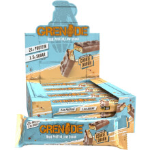 Grenade High Protein Low Sugar Bar - Chocolate Chip Cookie Dough, 60 g per bar, 12 bars
