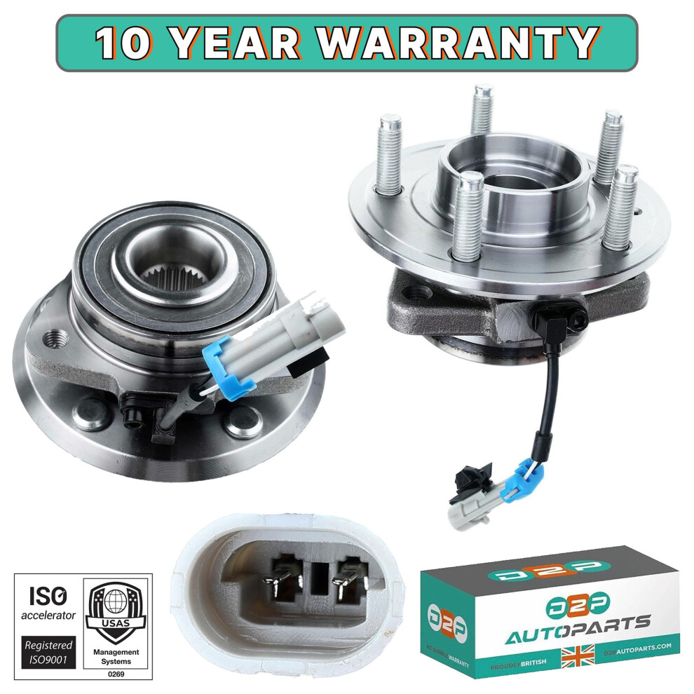 Wheel Bearing Hub With Abs Sensor Front For Vauxhall Antara & Chevrolet Captiva 5056167427575