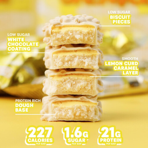 Grenade Grenade High Protein, Low Sugar Bar - Lemon Cheesecake, 12 x 60 g 1