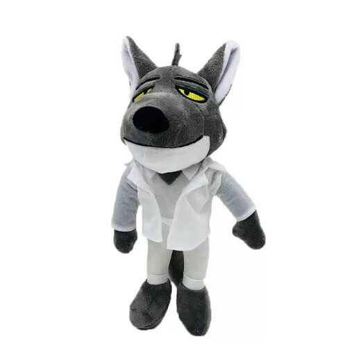 (Wolves) 9.8'' The Bad Guys Chameleon Snake Wolf Plush Toys