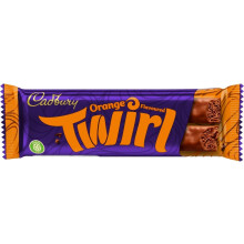 (Pack Of 12) Cadbury Twirl Orange Flavoured Chocolate Bar