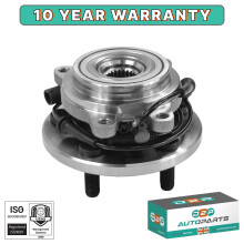 WHEEL BEARING HUB WITH ABS SENSOR FRONT FOR LAND ROVER DISCOVERY 2 TAY100060