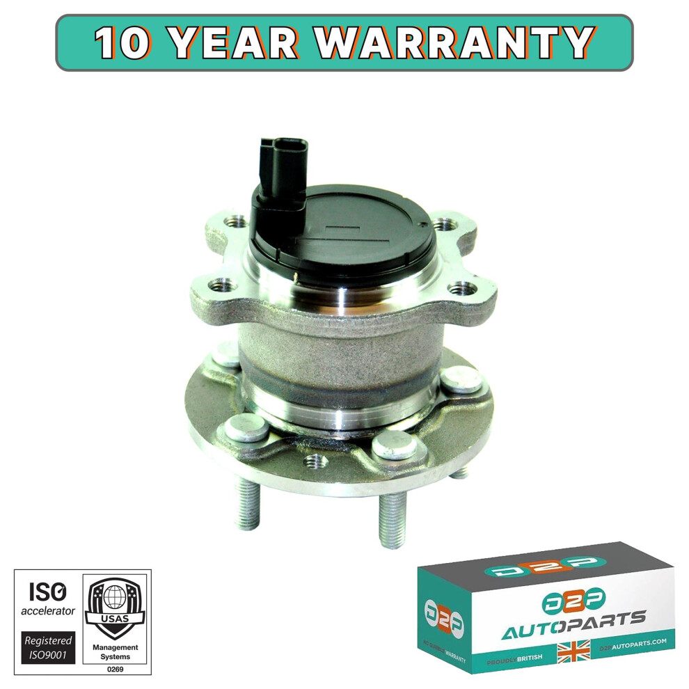 Rear Wheel Bearing Hub With Abs Sensor For Ford Mondeo Iv Focus Ii Kuga 1769848 5056167427513