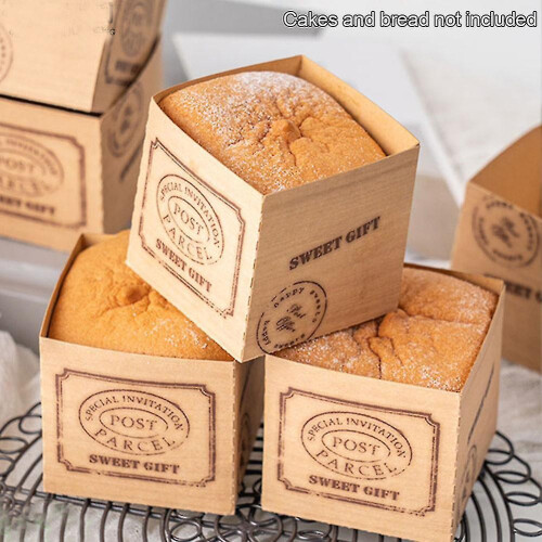 100pcs/pack Cake Case Tools Disposable For Baking Party Moulds Bread Muffin Loaf 1