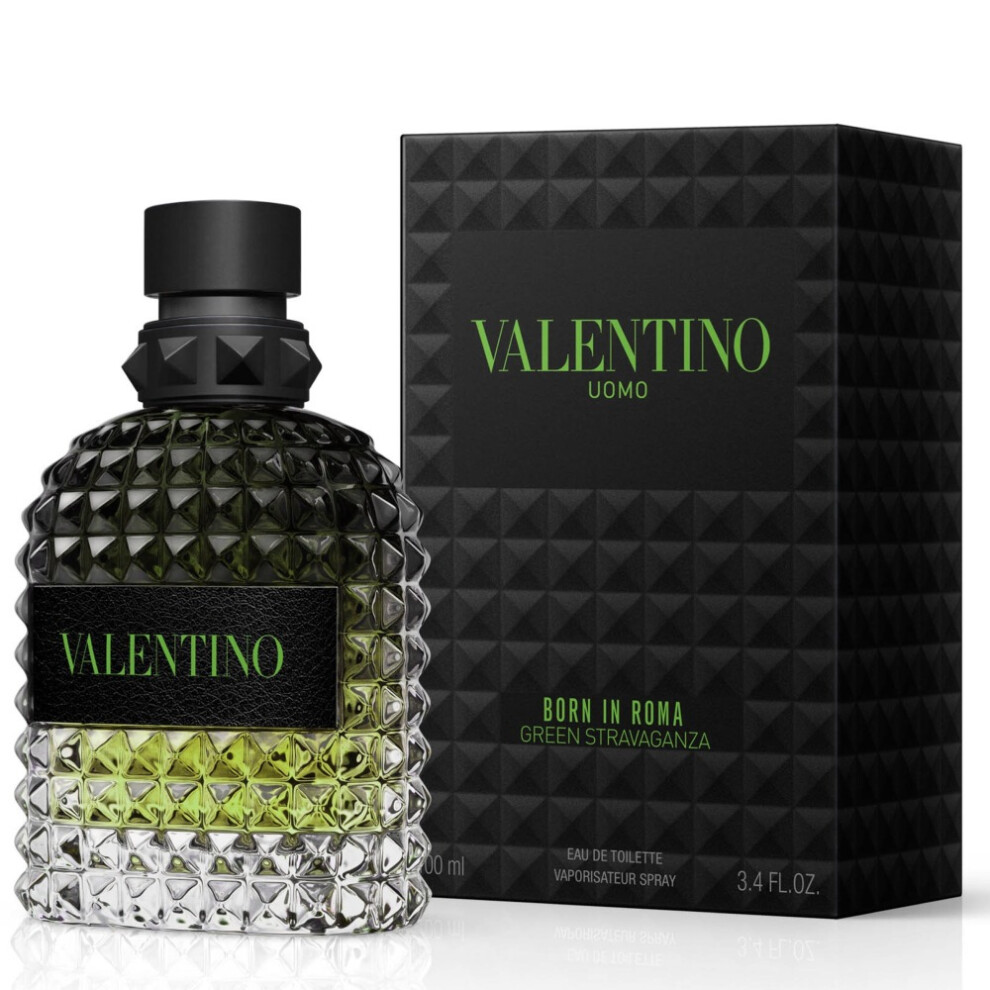 Valentino Uomo Born In Roma Green Stravaganza 100Ml Eau De Toilette