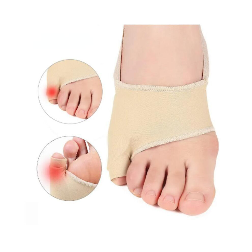 Black ( S) 2Pcs Tailor Bunion Corrector Pads Splint For Bunion Pinky Toe Relief Toe Straightener Little Toe Separator With Anti-Slip