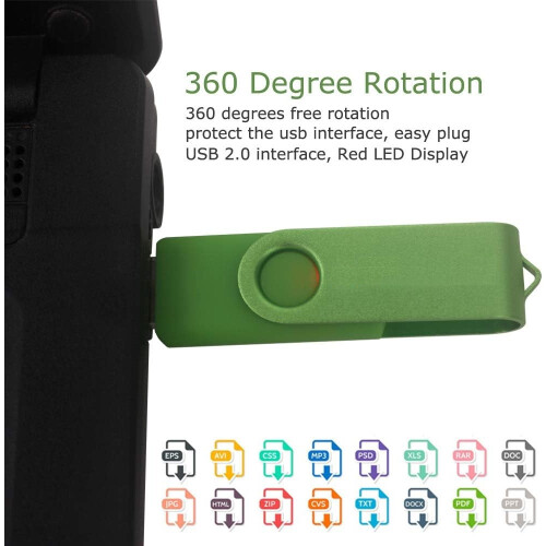 32GB memory stick rotary design USB flash drive 1