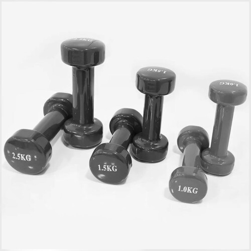 Pitted Surface Dumbbell Set Black Color 10Kg 2