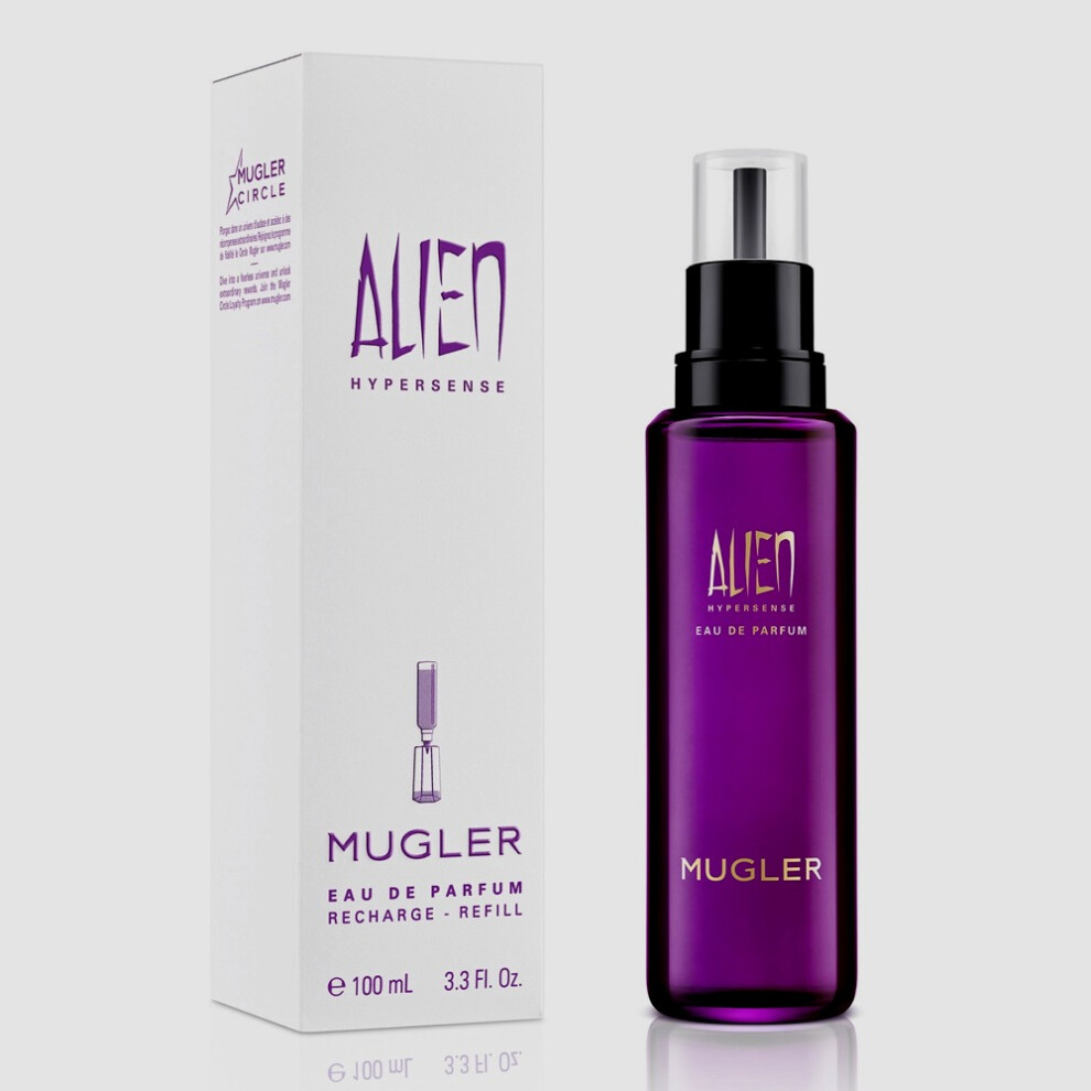 Mugler Alien Hypersense 100ml Eau De Parfum EDP Refill