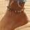 7Pcs/Set Multilayer Boho Colorful Beaded Anklet Bracelet Gifts 2