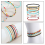 7Pcs/Set Multilayer Boho Colorful Beaded Anklet Bracelet Gifts 4