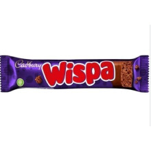 (Pack Of 36) Wispa Chocolate Bar Delicious Tasty And Twisty