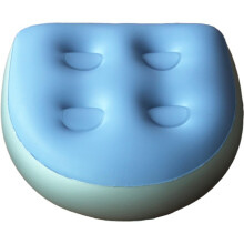 (Blue) Jacuzzi Seats Spa Multifunctional Inflatable Seat With Suction Cup Nonslip