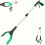 (Green) Lightweight Garbage Picker Grabber with 360 Rotating Clamp 1