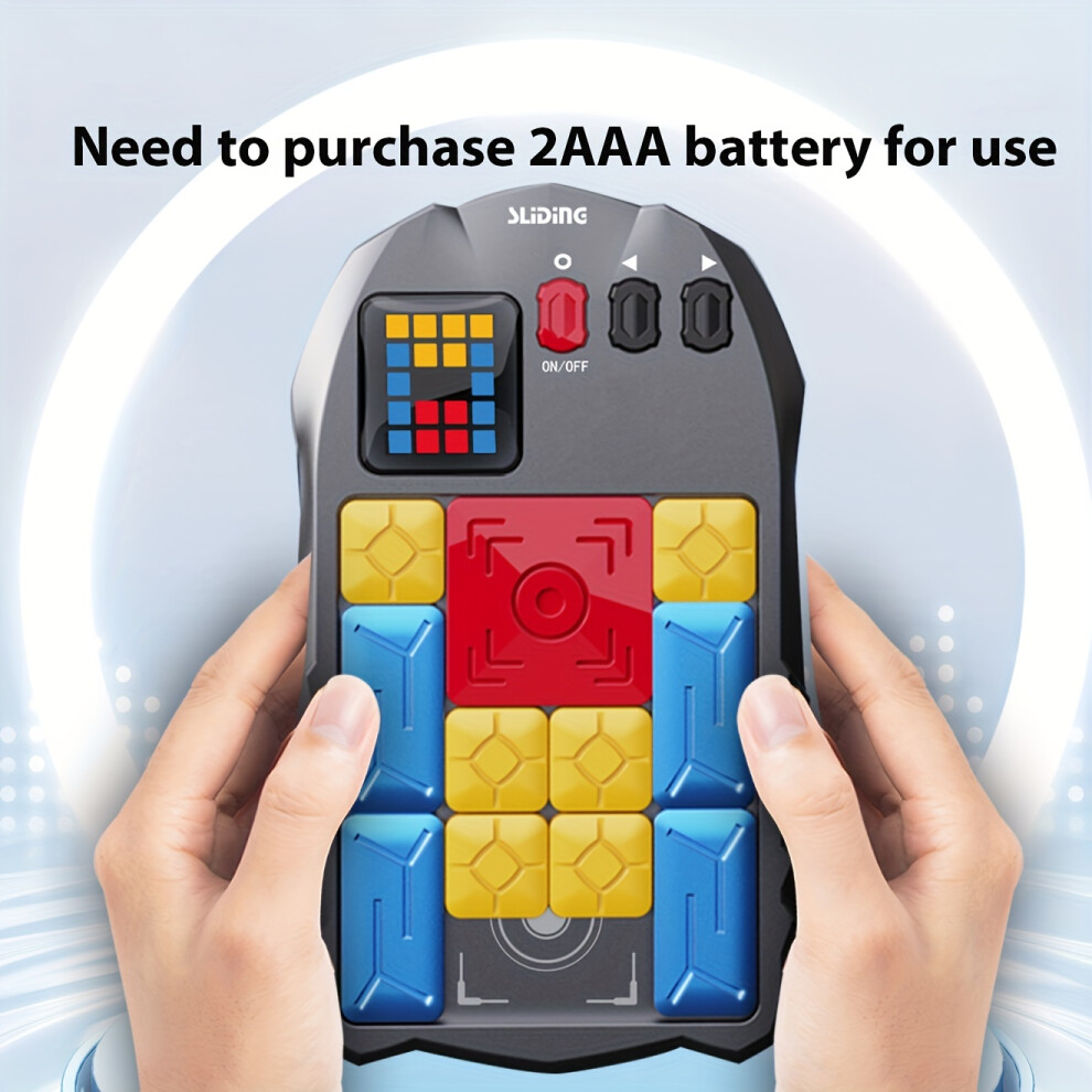 (1 Piece) 500 Level Slide Puzzle Game - Challenging Brain Puzzles for Kids-image-OPC-PDRD6C7-NEW