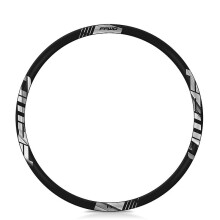 (Bright silver) Otwoo Readu Road Bike 2021 Ffwd F3d Rim Sticker Bicycle Wheel Set Stickers Personalized Decoration Waterproof Sunscreen Cycling Decals