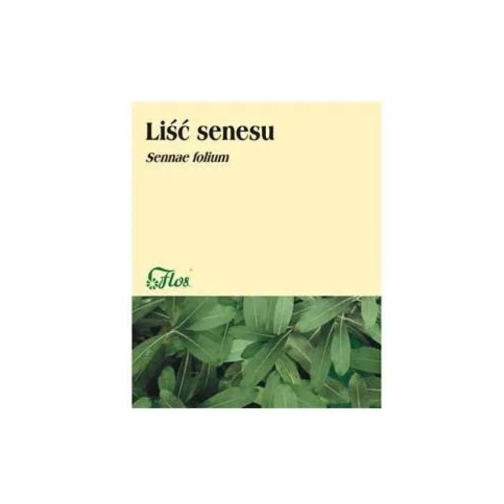 Flos Lisc SENESU ziola do zaparzania 50g SENA Leaves herbs herbs for infusion