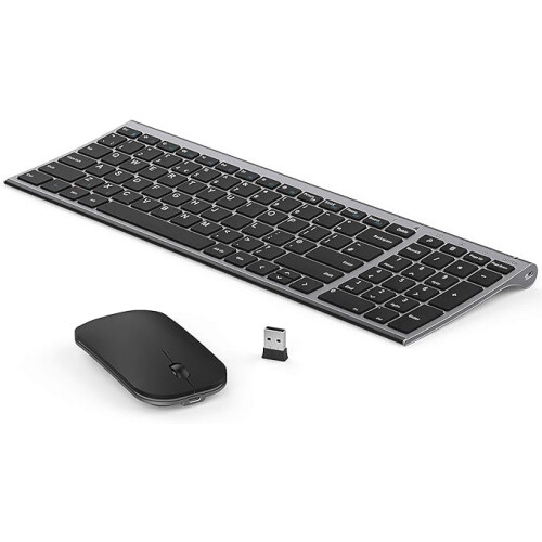 Rechargeable Wireless Keyboard Mouse
