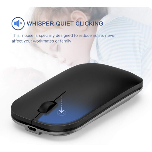 Rechargeable Wireless Keyboard Mouse 1