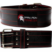 Dark Iron Genuine Leather Pro Weight Lifting Belt -  29 to 41 inches