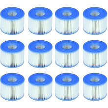 Type S1 Filter Cartridge For Intex Purespa Hot Tub Models, 29001e, 6 Pack