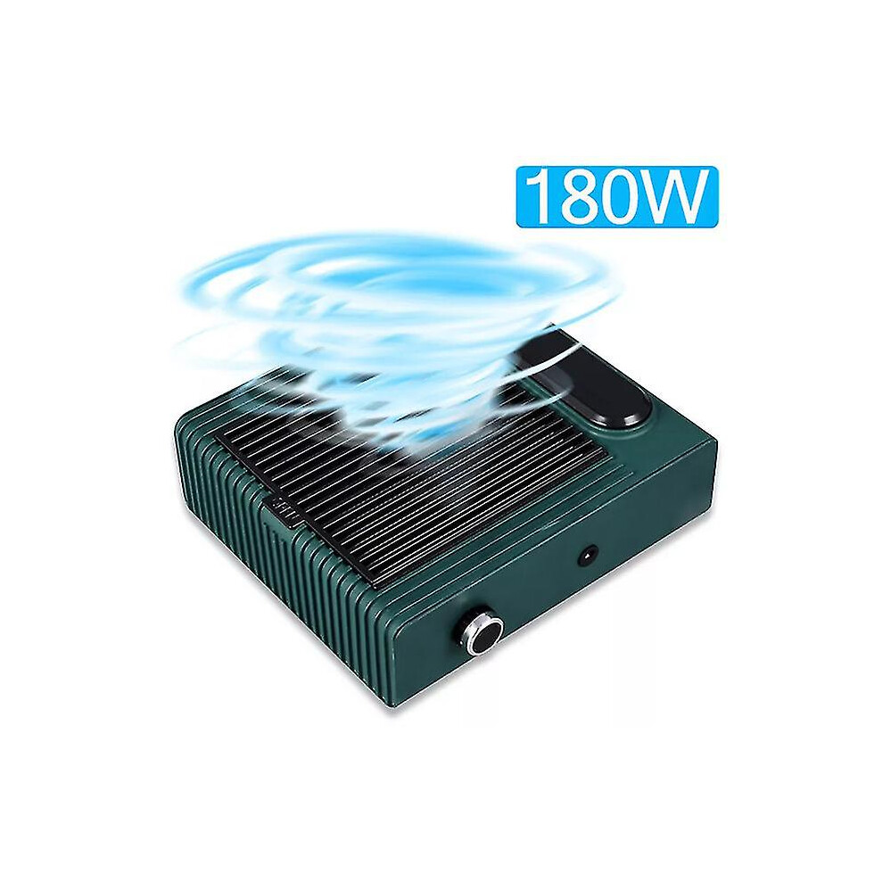 (Tib 180w Nail Vacuum Cleaner For Manicure Pedicure With Removable Filter Strong Power Nail Dust Collector Adjustable Man) Tib 180w Nail Vacuum Cleane