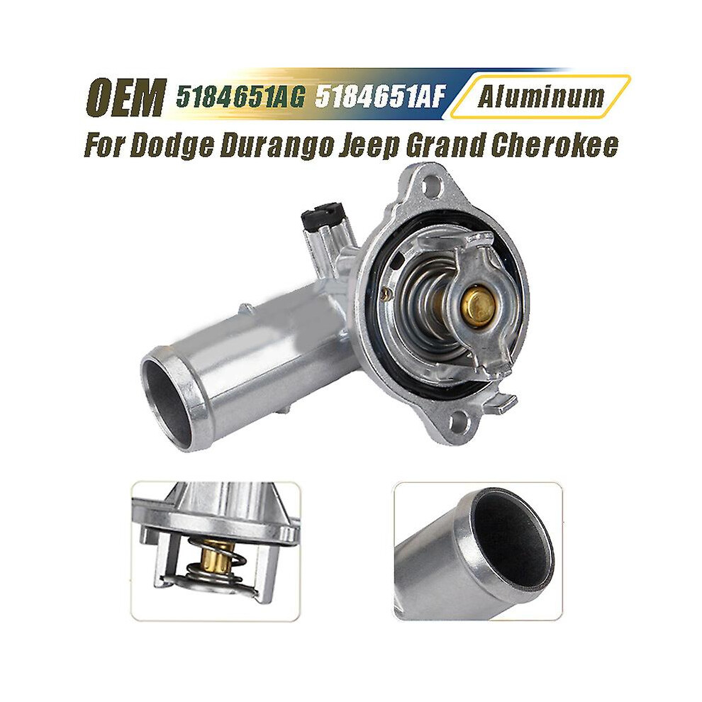 Aluminum Thermostat Housing For 2011-2015 Dodge Durango Jeep Grand Cherokee 3.6L 9171363014551