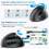 2.4g Wireless Mouse Ergonomic Mouse Computer Office Vertical Grip Mouse Noiseless Mouse For Compute 5