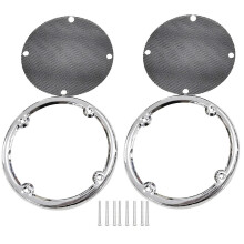 Rear Tour Pak Speaker Grills Cover Trim For Glide Ultra Limited Flhtk