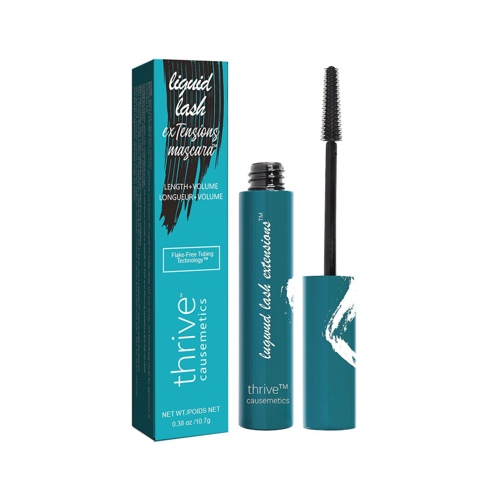 Thrive Causemetics Liquid Lash Extensions Mascara Rich Black Full Size Brynn