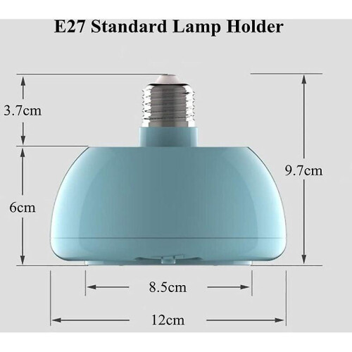 Kryc-professional Pet Heater, Chicken Coop Heaters, 3 Modes Adjustable Power And Light Function, Brooding Heat Lamp(e27) 1