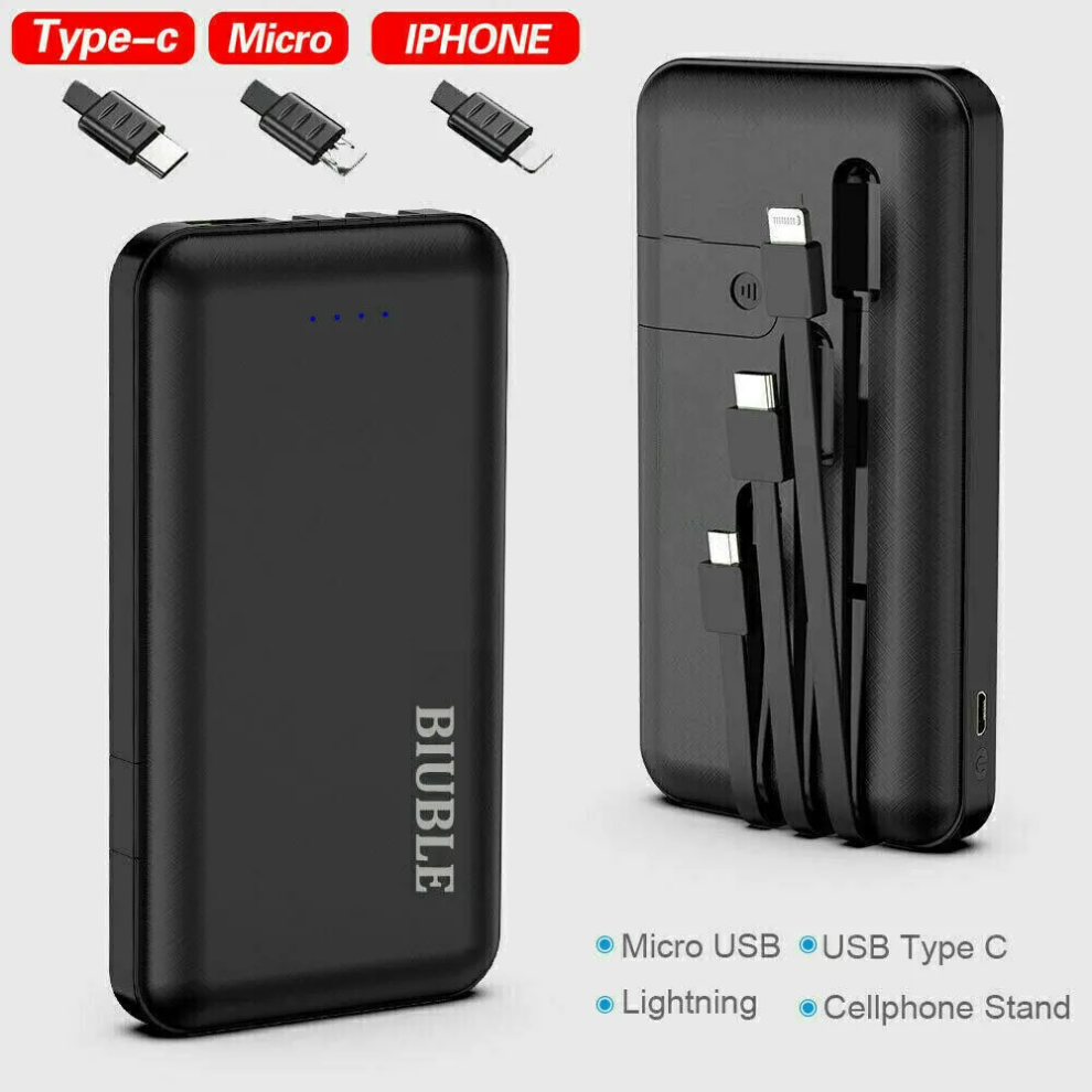 Power Bank 9000000mAh Fast charger Pack USB External Battery For Mobile Phone